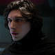 Kylo Ren, looking morose.
